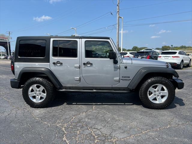 used 2015 Jeep Wrangler Unlimited car, priced at $18,890