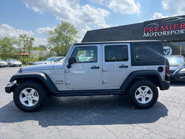 used 2015 Jeep Wrangler Unlimited car, priced at $18,890