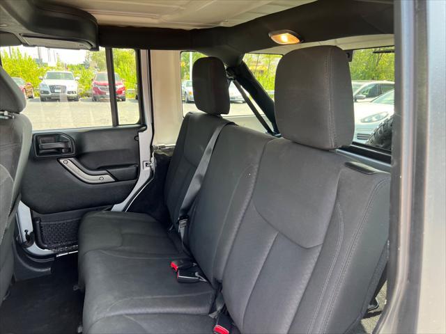 used 2015 Jeep Wrangler Unlimited car, priced at $18,890