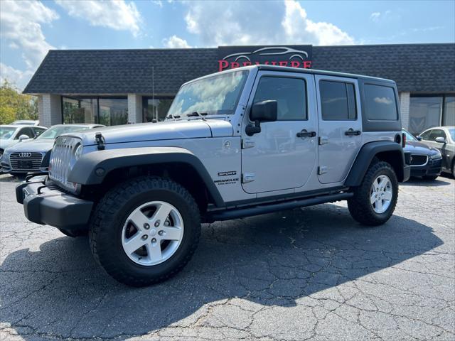 used 2015 Jeep Wrangler Unlimited car, priced at $18,890