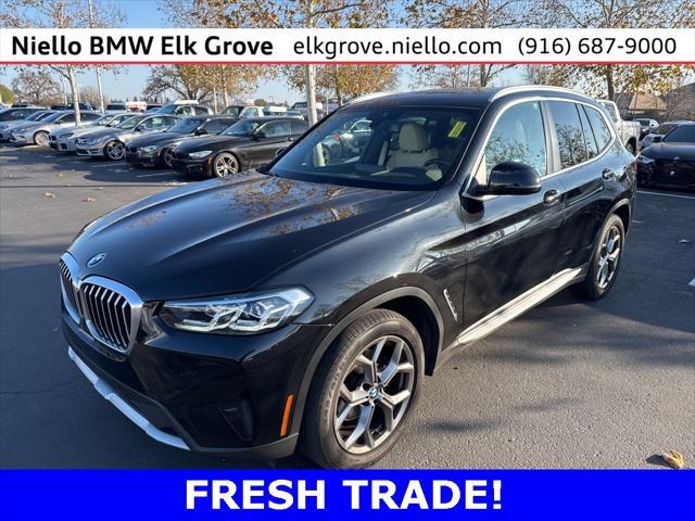 used 2022 BMW X3 car, priced at $35,692