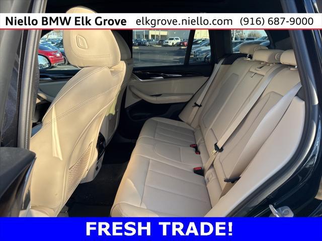 used 2022 BMW X3 car, priced at $35,692