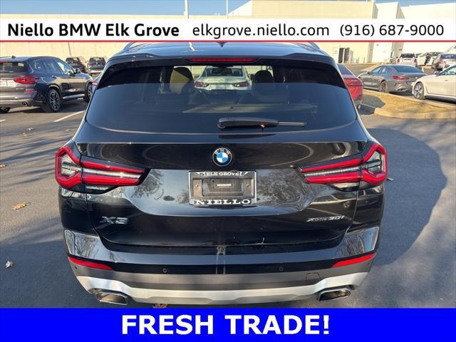 used 2022 BMW X3 car, priced at $35,692