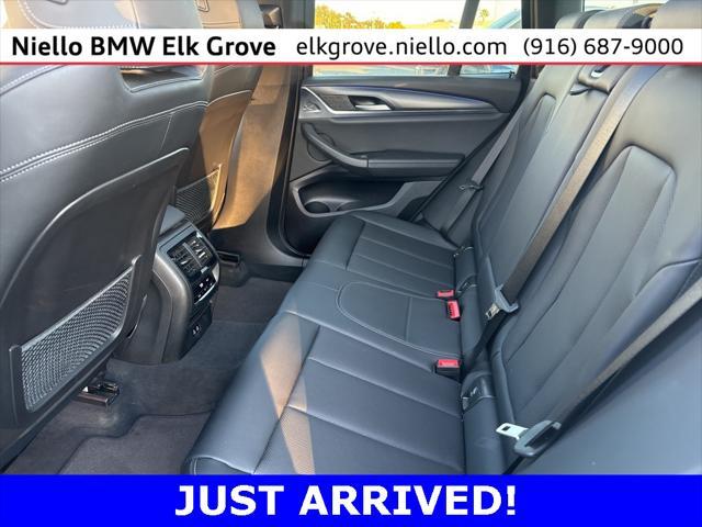 used 2024 BMW X3 car, priced at $46,500