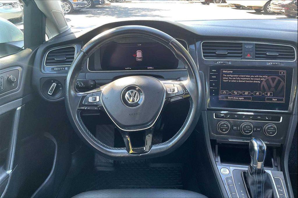 used 2018 Volkswagen e-Golf car, priced at $16,555