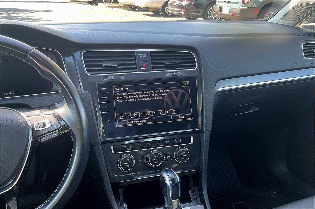 used 2018 Volkswagen e-Golf car, priced at $16,555