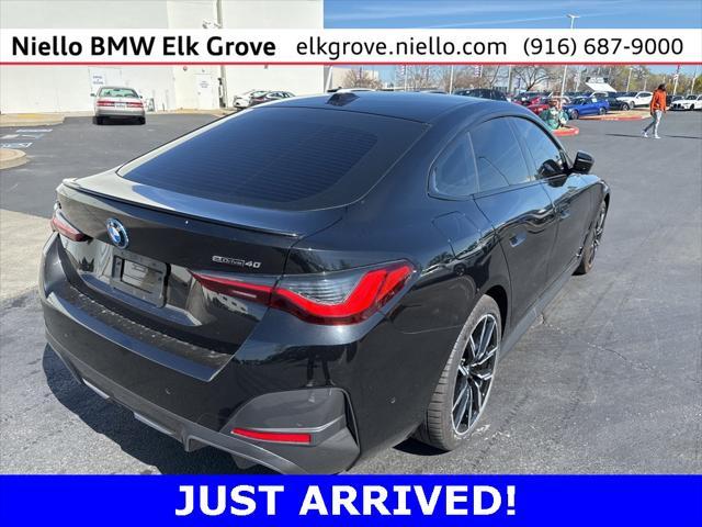 used 2023 BMW i4 Gran Coupe car, priced at $40,984