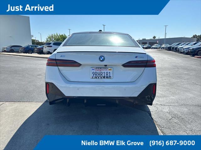used 2024 BMW i5 car, priced at $73,993