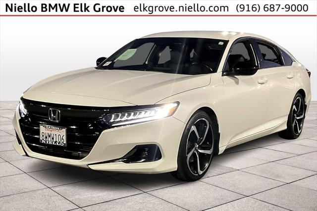 used 2021 Honda Accord car, priced at $24,994