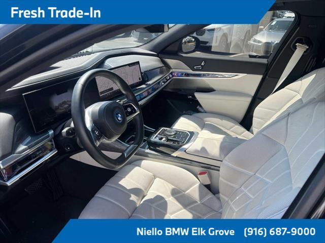 used 2024 BMW i7 car, priced at $76,996