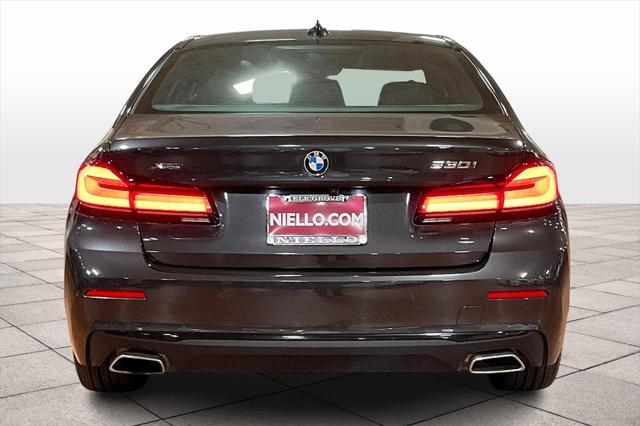 used 2023 BMW 530 car, priced at $38,440