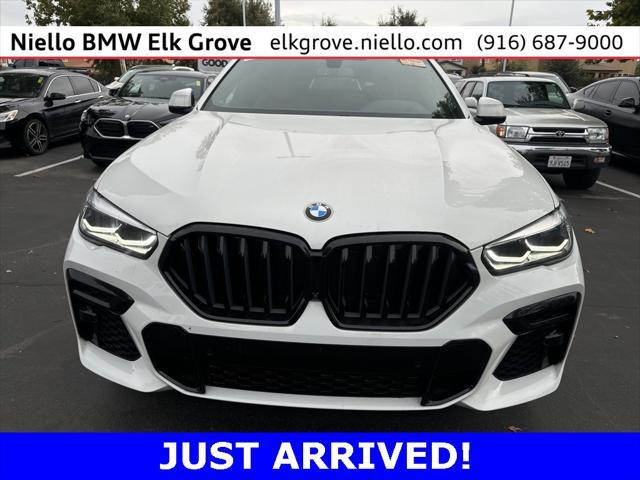 used 2022 BMW X6 car, priced at $56,500