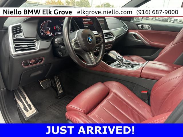 used 2022 BMW X6 car, priced at $56,500