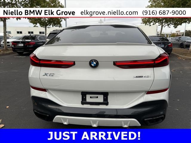 used 2022 BMW X6 car, priced at $56,500