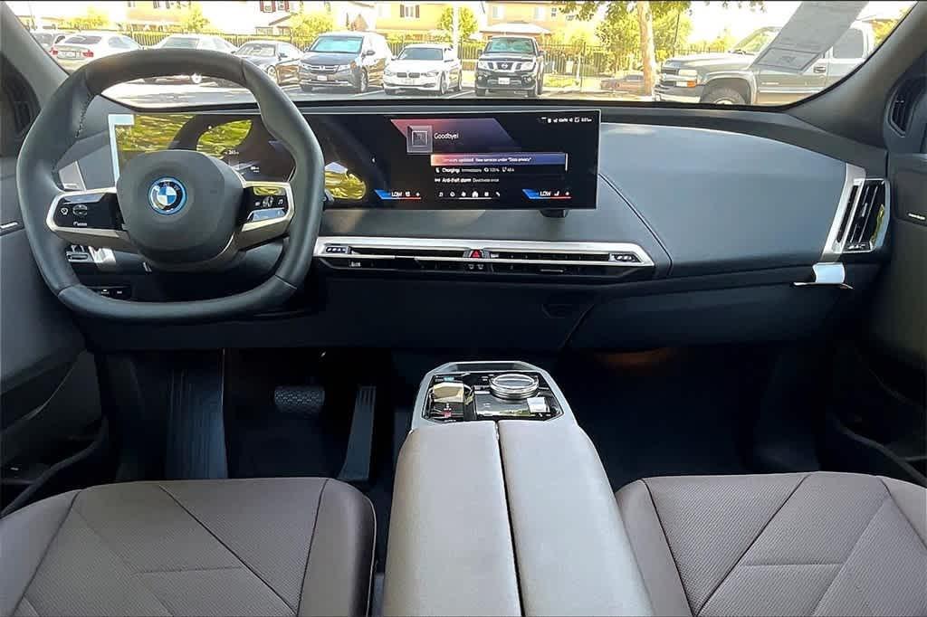 new 2025 BMW iX car, priced at $95,825