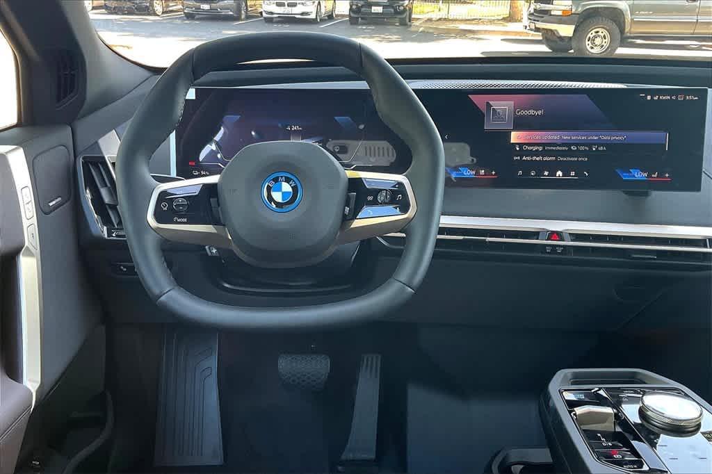 new 2025 BMW iX car, priced at $95,825