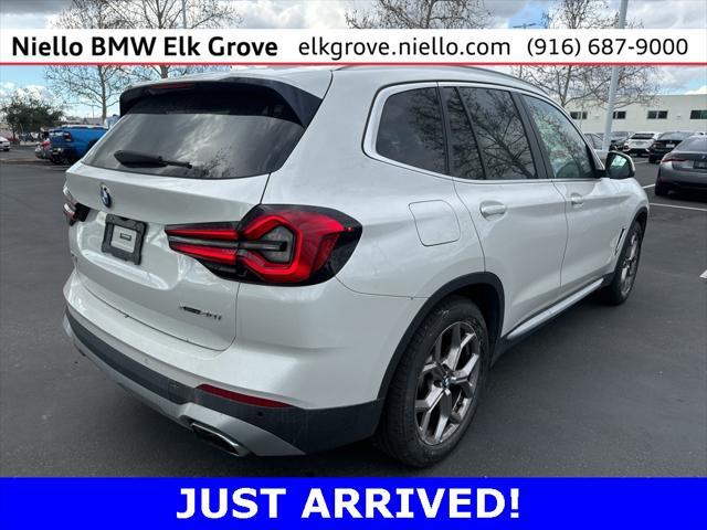 used 2022 BMW X3 car, priced at $37,234