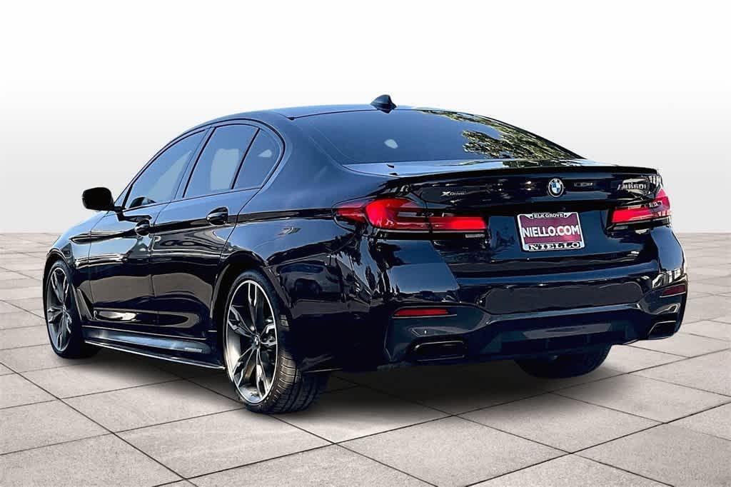 used 2021 BMW M550 car, priced at $55,713