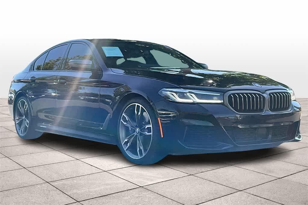 used 2021 BMW M550 car, priced at $55,713