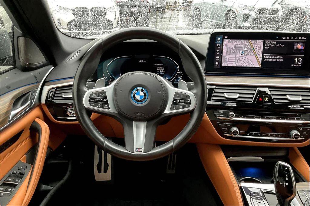 used 2023 BMW 530e car, priced at $35,395