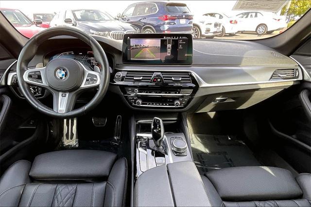 used 2022 BMW 530 car, priced at $38,350