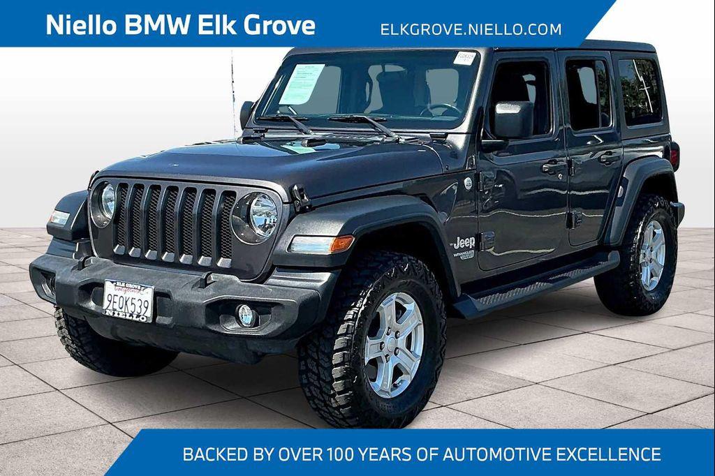 used 2020 Jeep Wrangler Unlimited car, priced at $26,727