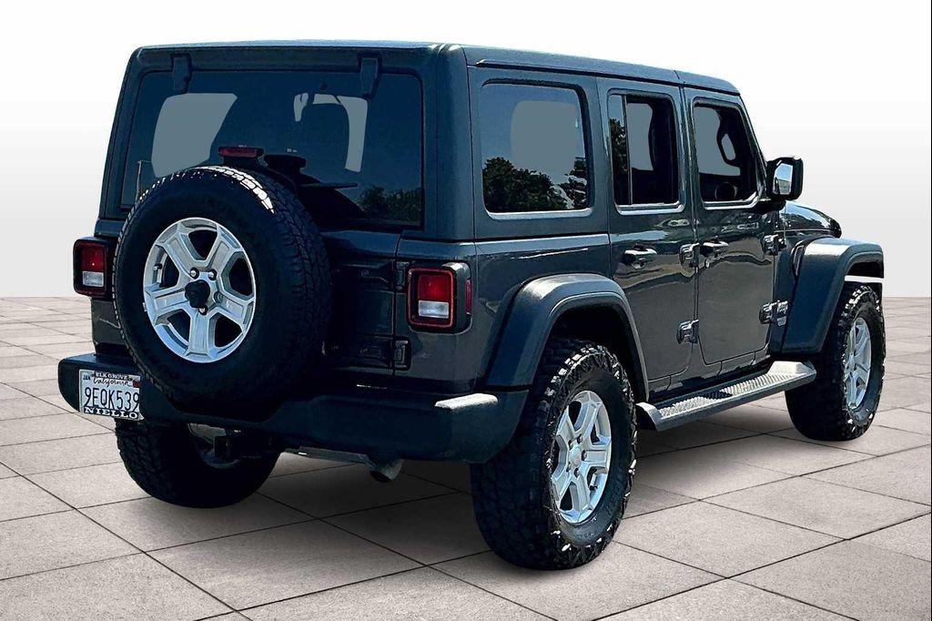 used 2020 Jeep Wrangler Unlimited car, priced at $26,727