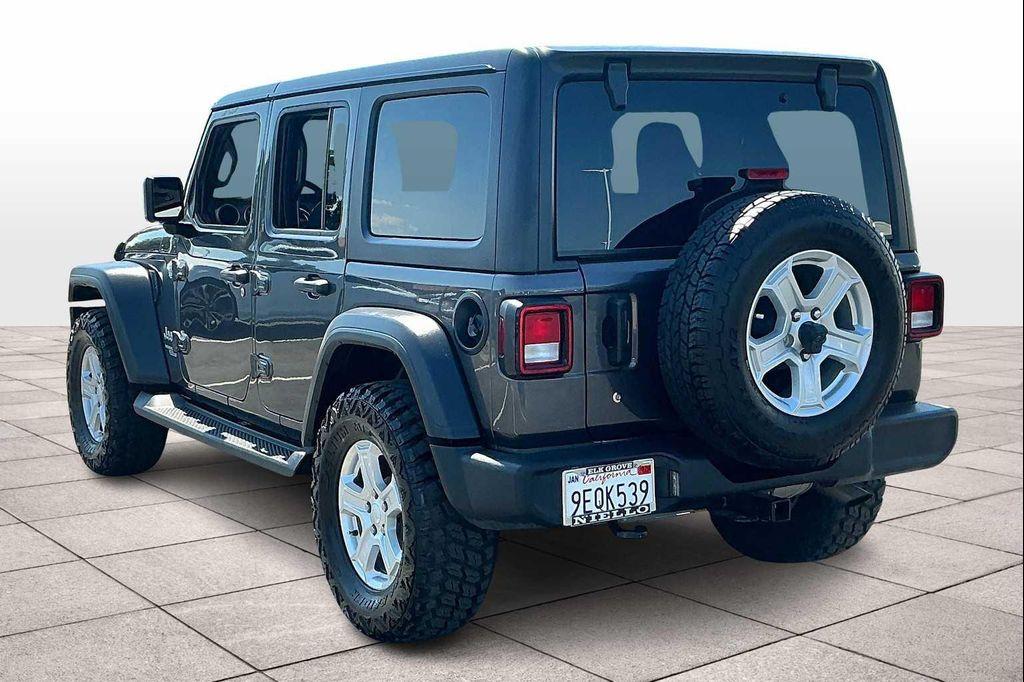 used 2020 Jeep Wrangler Unlimited car, priced at $26,727
