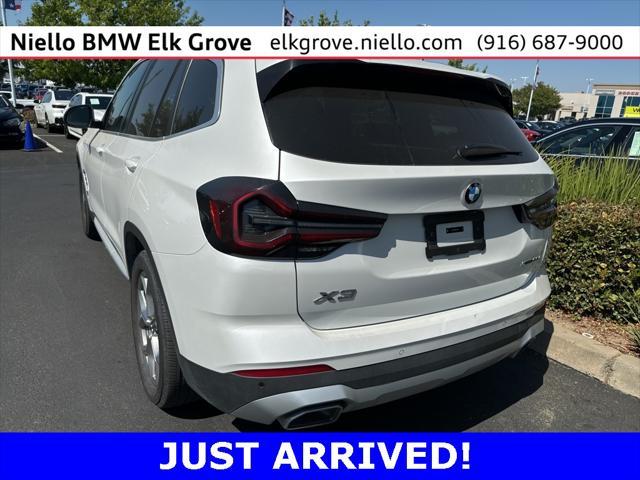 used 2024 BMW X3 car, priced at $47,997