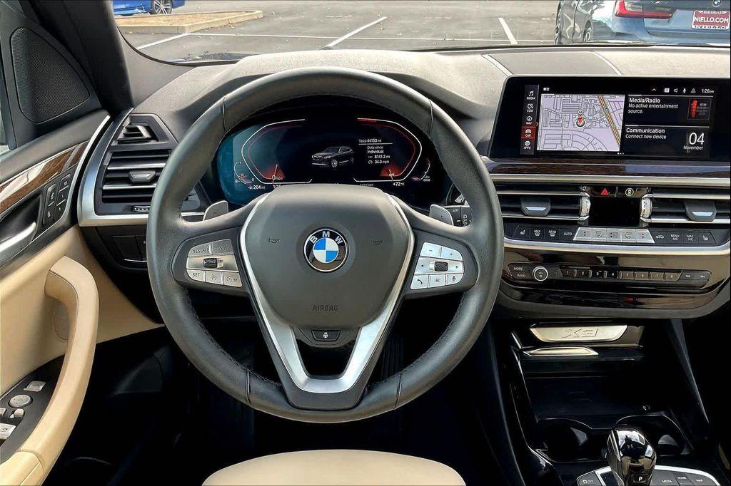 used 2023 BMW X3 car, priced at $33,105