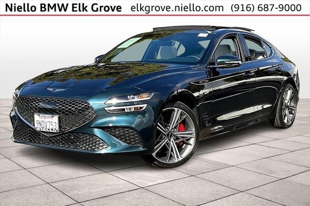 used 2024 Genesis G70 car, priced at $38,998