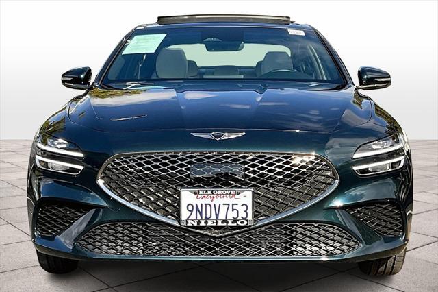 used 2024 Genesis G70 car, priced at $38,998