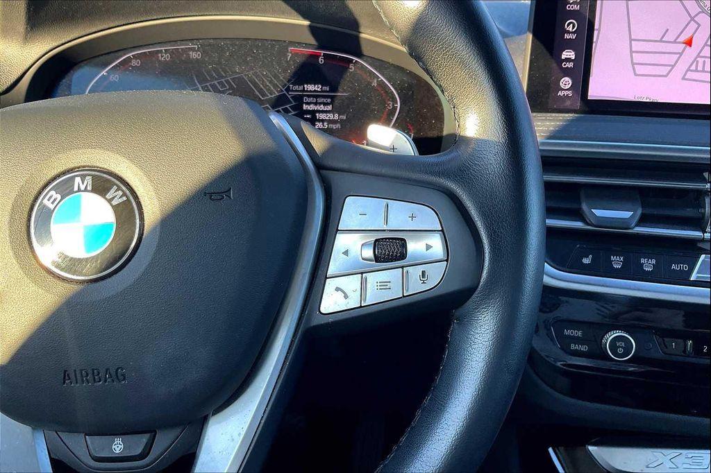 used 2024 BMW X3 car, priced at $38,698