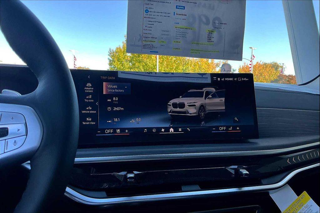 new 2026 BMW X7 car, priced at $91,125