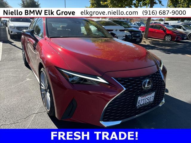 used 2022 Lexus IS 300 car, priced at $37,774