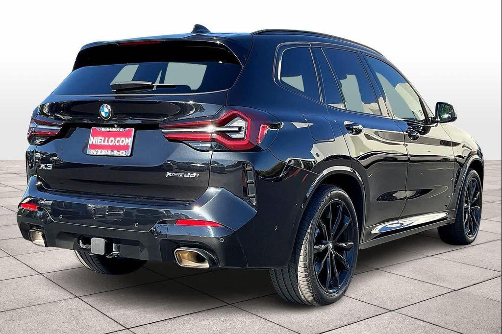 used 2023 BMW X3 car, priced at $35,695