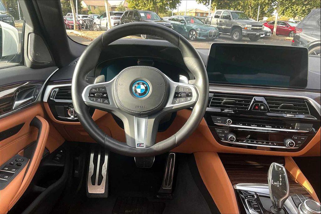 used 2022 BMW 530e car, priced at $38,872