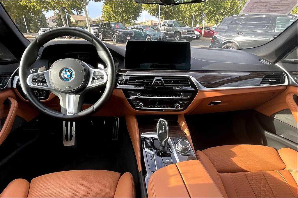 used 2022 BMW 530e car, priced at $38,872
