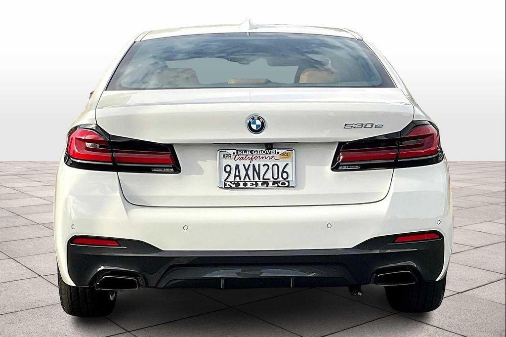 used 2022 BMW 530e car, priced at $38,872