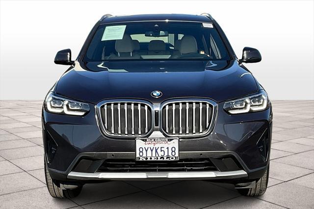 used 2022 BMW X3 car, priced at $34,749