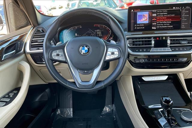 used 2022 BMW X3 car, priced at $34,749