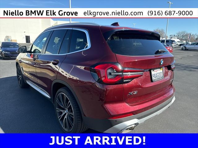 used 2022 BMW X3 car, priced at $34,994