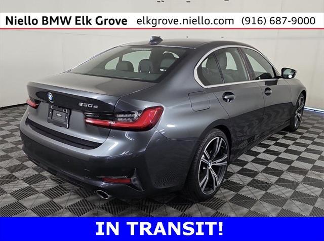 used 2021 BMW 330e car, priced at $27,392