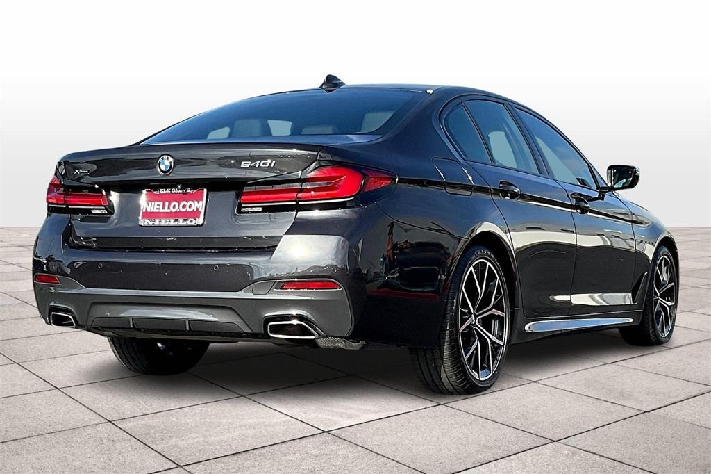 used 2023 BMW 540 car, priced at $54,388