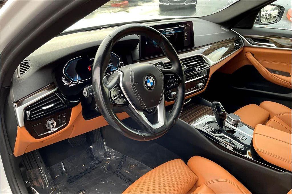 used 2021 BMW 530e car, priced at $30,990
