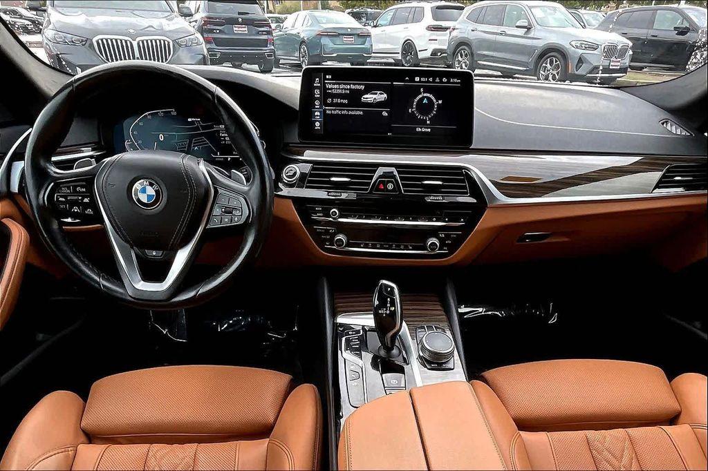 used 2021 BMW 530e car, priced at $30,990