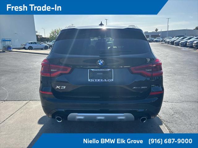 used 2018 BMW X3 car, priced at $21,705