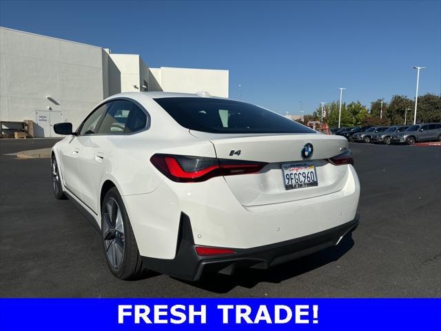 used 2023 BMW i4 Gran Coupe car, priced at $37,997