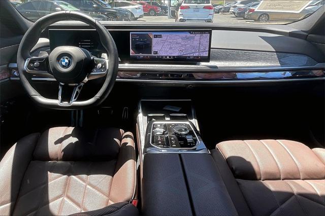 used 2024 BMW 750e car, priced at $93,993