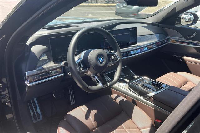 used 2024 BMW 750e car, priced at $93,993